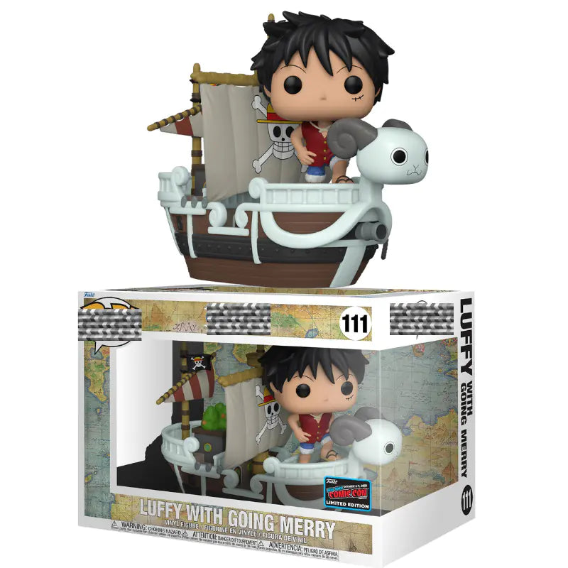 FUNKO POP Luffy Merry Go 111 Limited Edition Figure