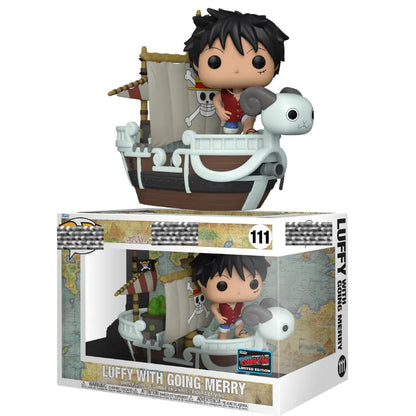 FUNKO POP Luffy Merry Go 111 Limited Edition Figure