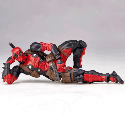 Deadpool Action Figure with Swap Faces, High Quality