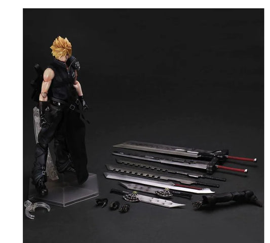 PLAY ARTS Kai Cloud Strife Action Figure from FF7