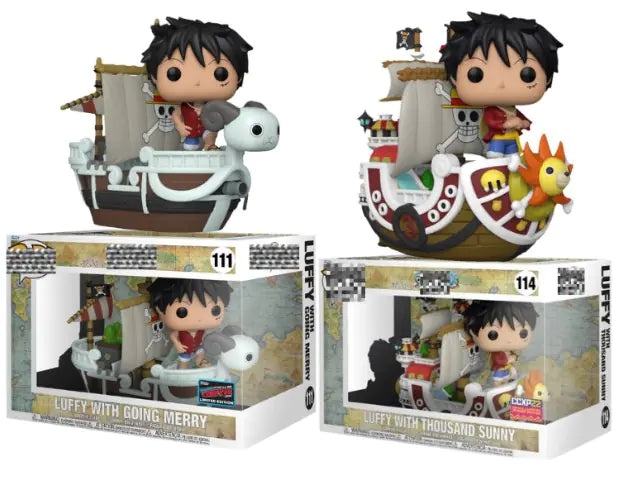 FUNKO POP Luffy Merry Go 111 Limited Edition Figure