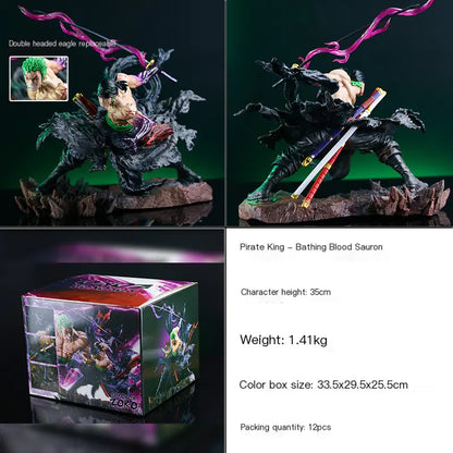 One Piece Zoro Dual-Headed Figure Model (Direct Factory)